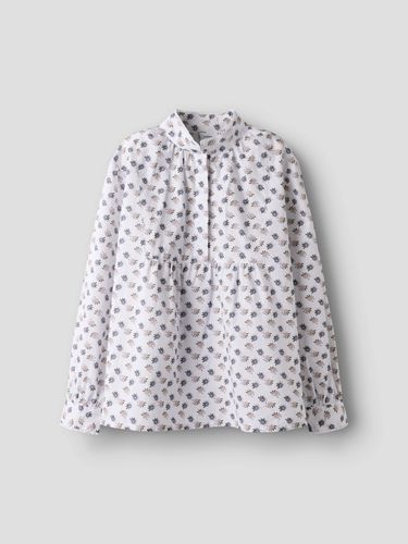 Name It Terina skjorte til festdrakt til kids - white/flowers