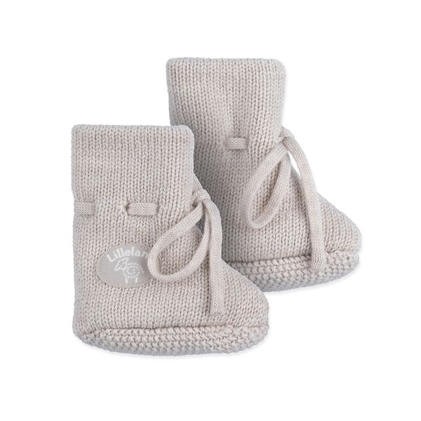 Hovedbilde Lillelam babytøfler classic - lys beige