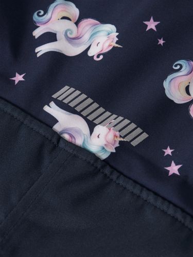 Name It Falfa softshelldress til barn - Fairytale Unicorn