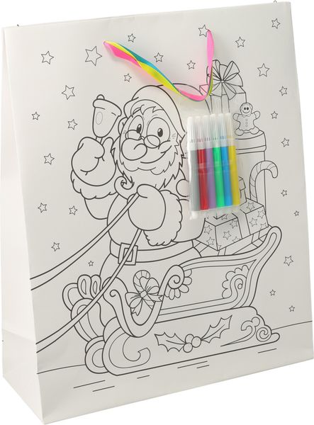 Hovedbilde DIY Julegavepose - nisse