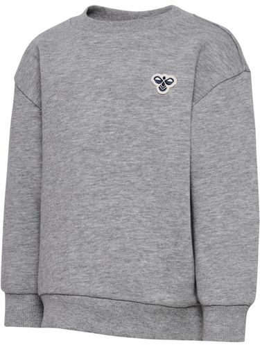 Hummel Mini Loose Bee genser til barn - grey melange