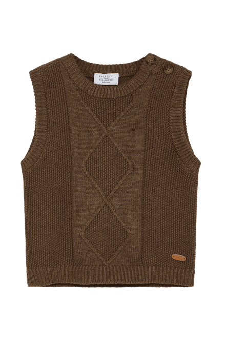 Hovedbilde Hust & Claire Perrie vest - cub brown
