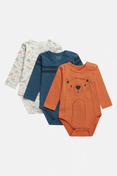 Bilde av Hust & Claire Bertram 3 pk body - terracotta