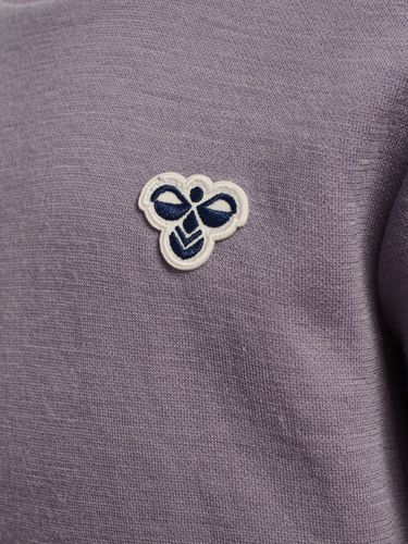 Hummel Bee Mini ull/bomull genser - gray ridge lilla