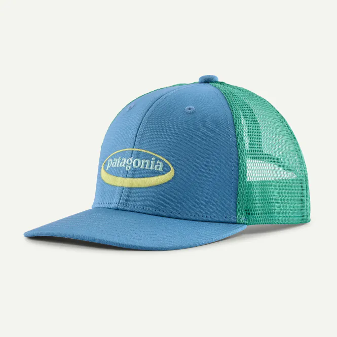 Hovedbilde Patagonia Kids' Trucker Hat, 95 Oval Logo: Shore ...