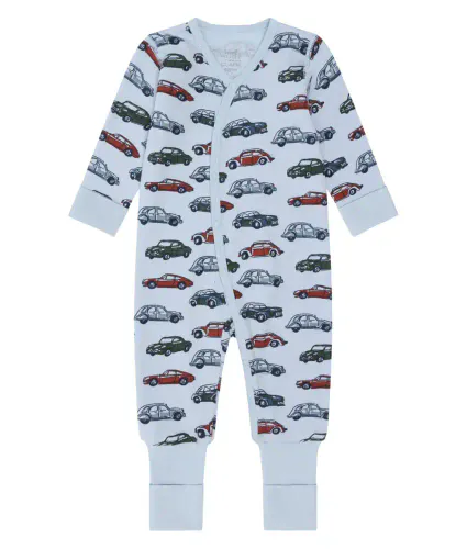 Hust & Claire Mobi Cars ull heldress - baby blue