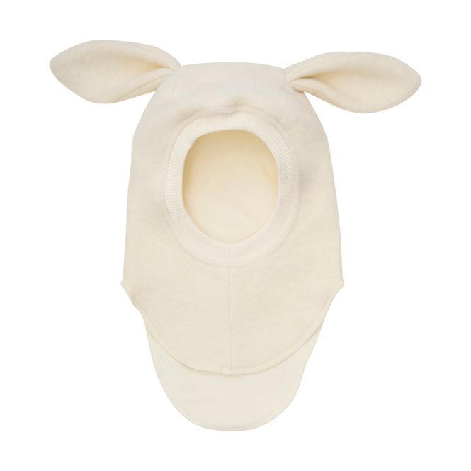 Hovedbilde HUTTELiHUT Bunny ull balaclava - tofu