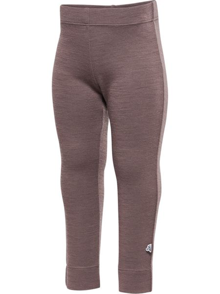 Hovedbilde Hummel Mini ull/bambus leggings - twilight mauve