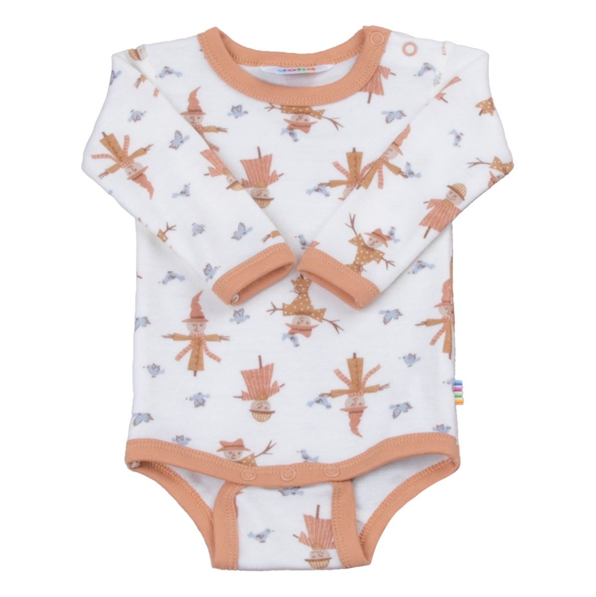 Joha Scarecrow ull/bambus body - korall