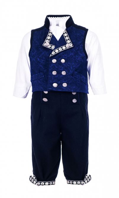 Hovedbilde Salto Festdrakt til gutt - blå