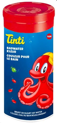 Tinti - fargepatroner rød 10 pk