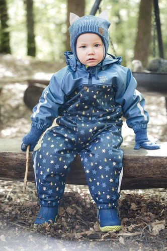 Kattnakken Babyregndress Pytt - blå horisont