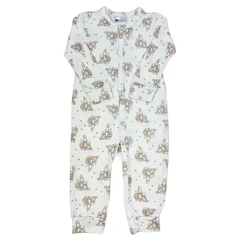 Blinke Teddy bambus heldress pysjamas - off white