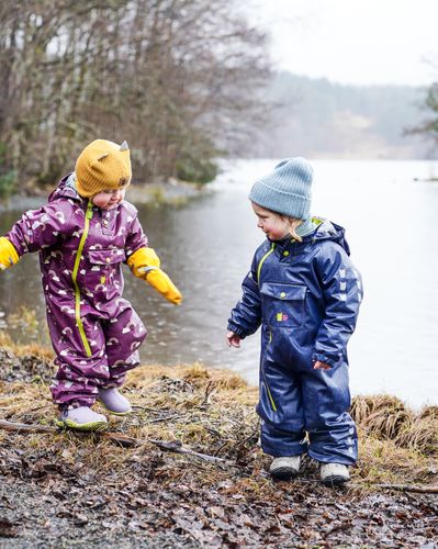 Kattnakken Vinterregndress Været - marine