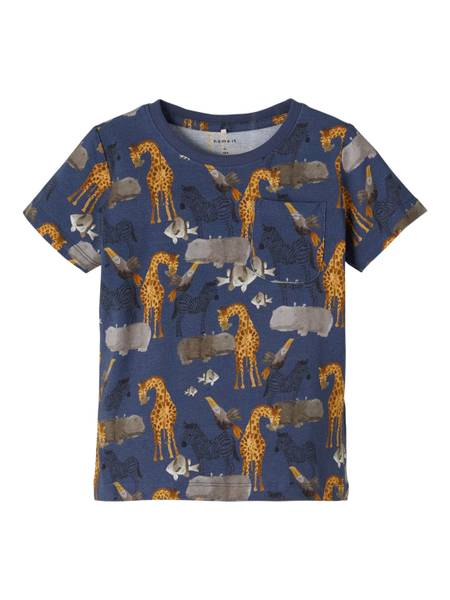 Bilde av Name It Jelix t-skjorte - vintage indigo
