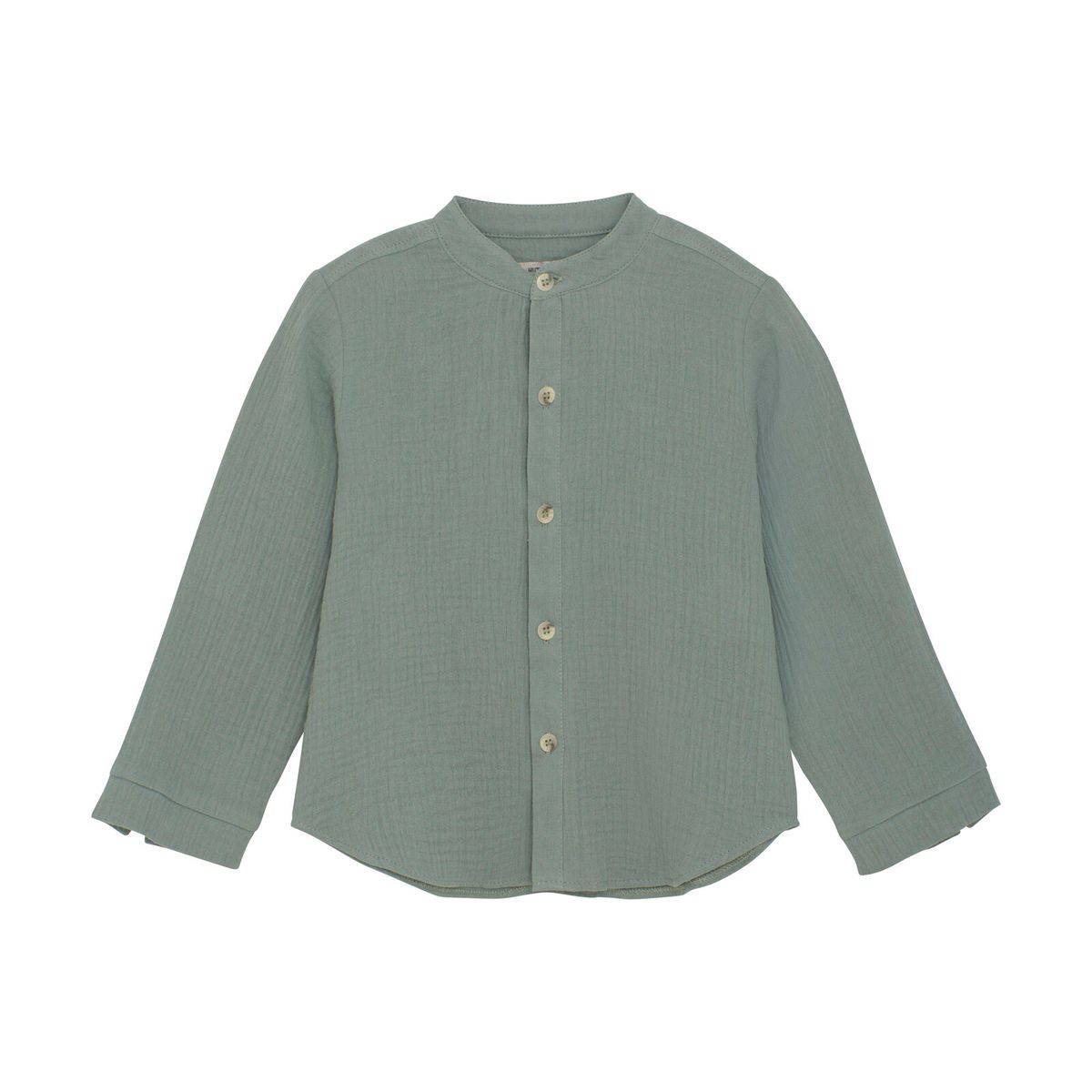 Huttlihut Muslin skjorte til barn - lily pad