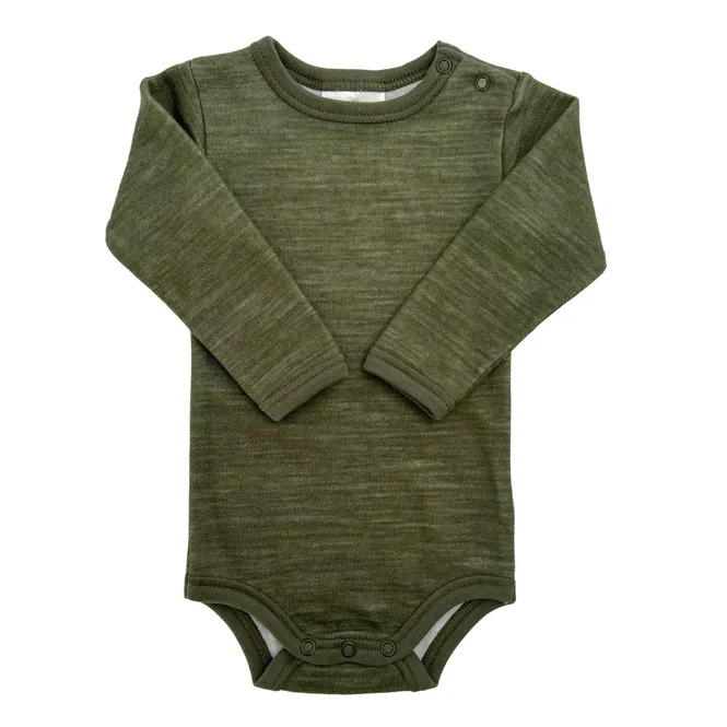 Hovedbilde Blinke Spaceship ull/bambus body ensfarget - ...