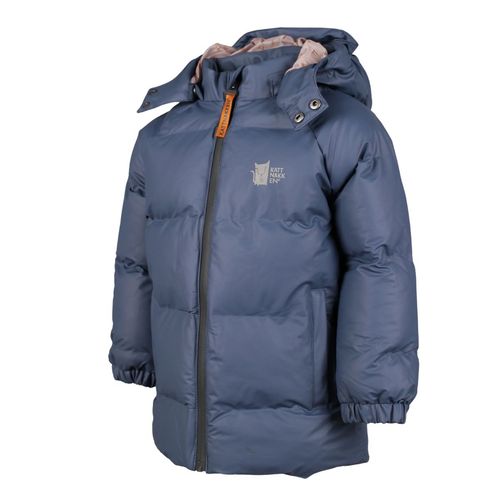 Kattnakken Bobleregnjakke Sludd barn - slåtterøy