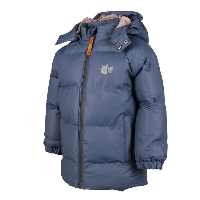 Hovedbilde Kattnakken Bobleregnjakke Sludd barn - slåtterøy