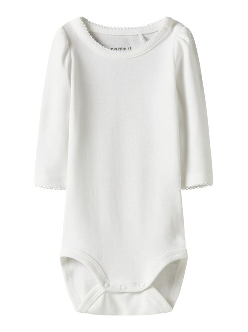 Hovedbilde Name It Fallon body til baby - bright white