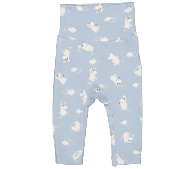 Hovedbilde MarMar Moomin Piva bukse til baby - Blue Moomin