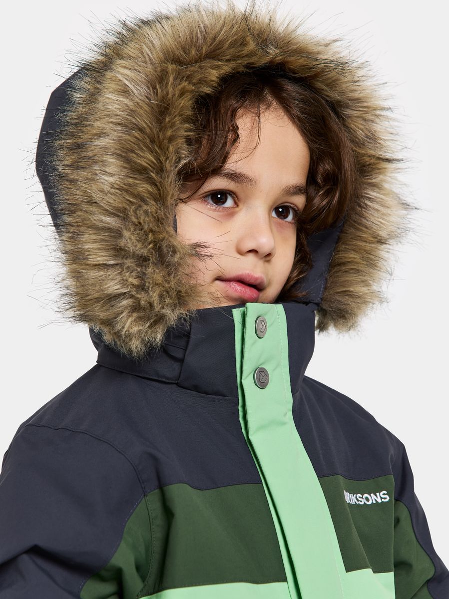 Didriksons Bjärven Vinterdress - dusty lime