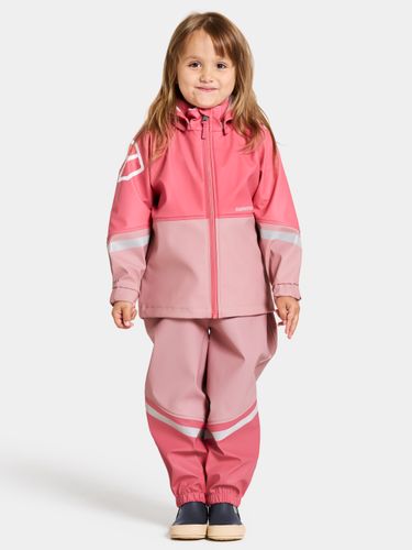 Didriksons Waterman Regnsett til barn -  soft pink