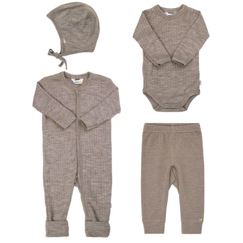 Pakkedeal - Joha merinoull baby - sesame 
