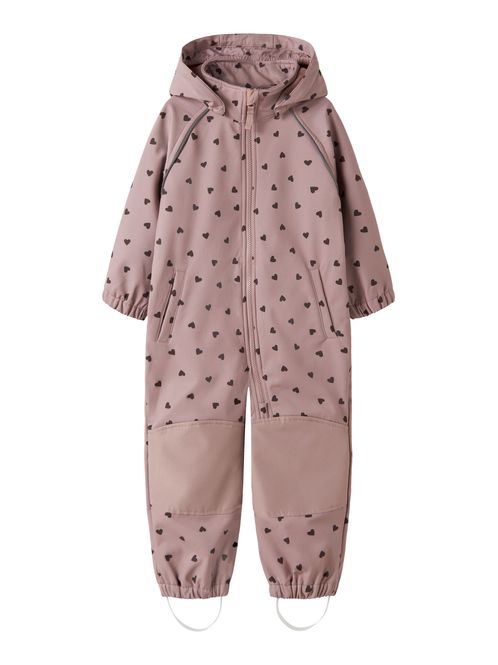Hovedbilde Name It Falfa Hearts softshelldress til barn - ...
