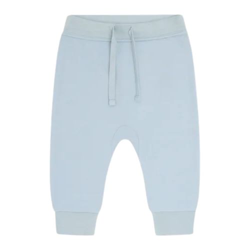 Hust & Claire Gaby ull/bambus joggebukse til barn - baby blue