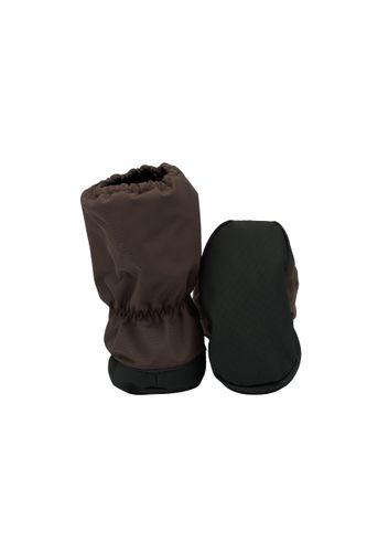 Mikk-Line Nylon footies til baby - raisin