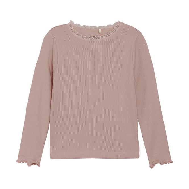 Hovedbilde Huttelihut Rib longsleeve - fawn