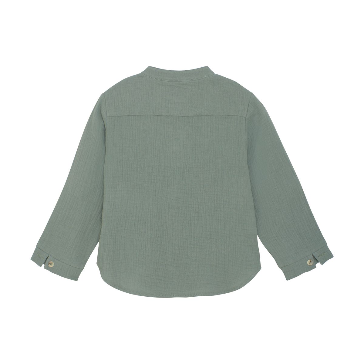 Huttlihut Muslin skjorte til barn - lily pad