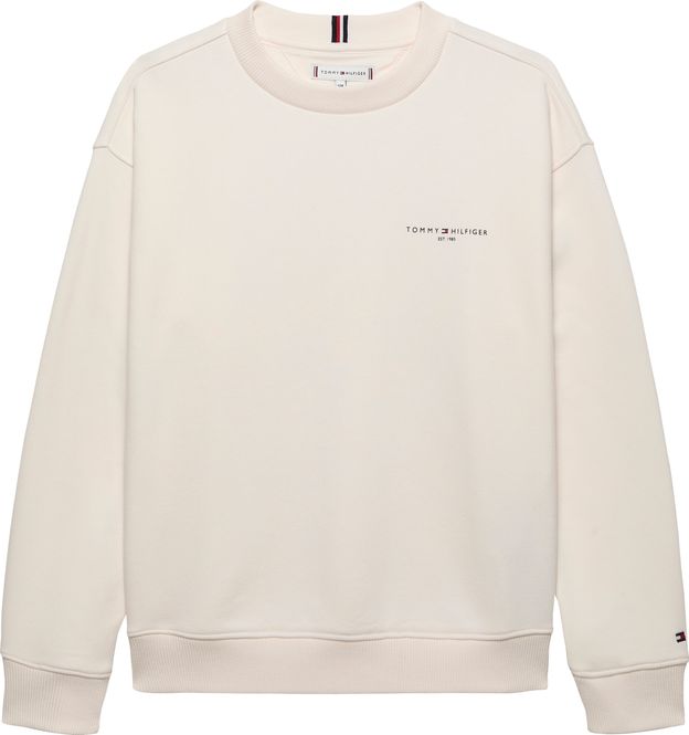 Hovedbilde Tommy Hilfiger crewneck genser - ancient white