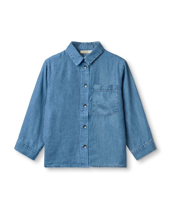 Hovedbilde Fliink Hurlum oversized skjorte - light blue ...