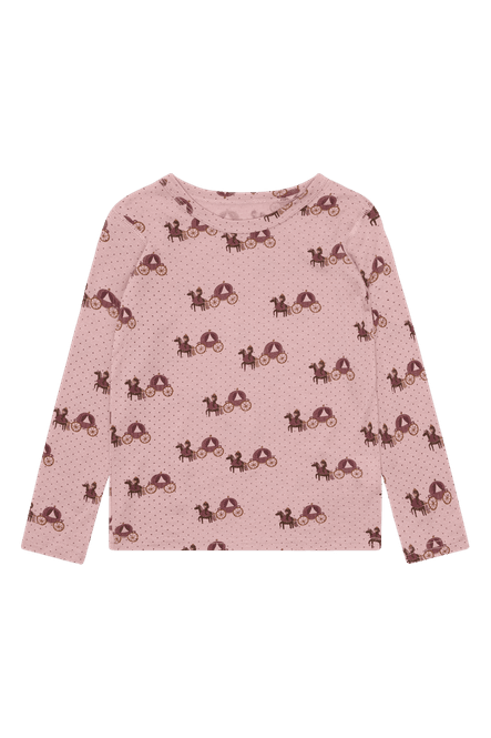 Hovedbilde Hust & Claire Acel Caret ull/tencel trøye til ...