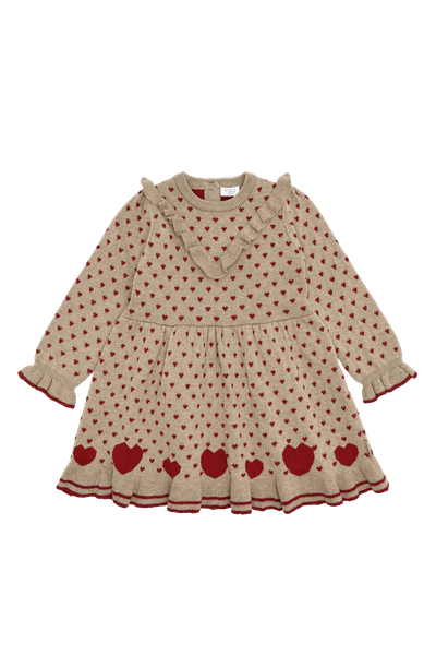 Hovedbilde Hust & Claire Karina Hearts kjole til barn - ...