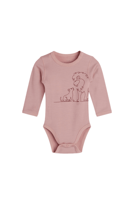 Hovedbilde Hust & Claire Baloo Lion ull/bambus body - dusty ...