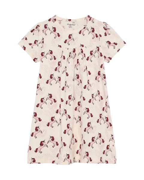 Hovedbilde Minymo Enhjørning nattkjole til jente - white ...