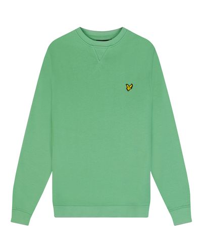 Lyle & Scott Crew neck genser - lawn green