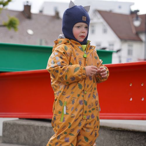 Kattnakken Slaps vinterregndress - honning 