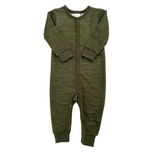 Blinke Spaceship ull/bambus heldress ensfarget - olive night