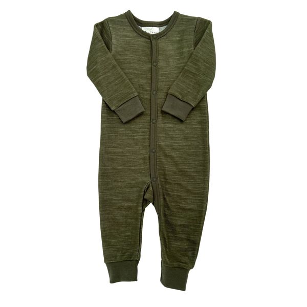 Hovedbilde Blinke Spaceship ull/bambus heldress ensfarget - ...