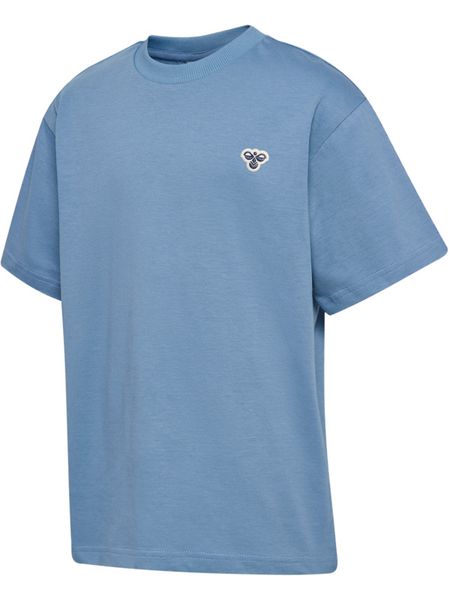 Hovedbilde Hummel Loose Bee t-skjorte til barn - faded denim