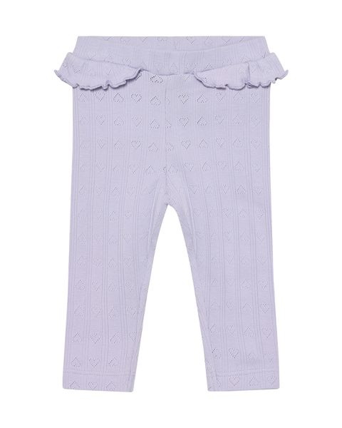 Hovedbilde En Fant Pointelle legging til baby - purple ...