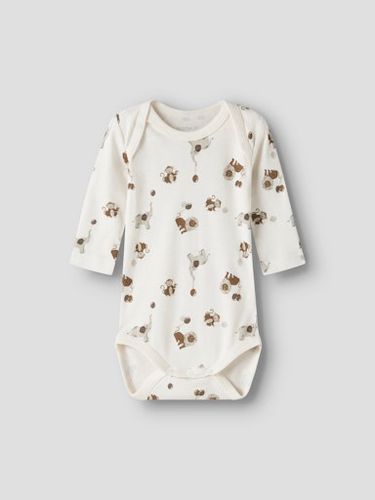 Name It 3-pk Animals body til baby - jet stream