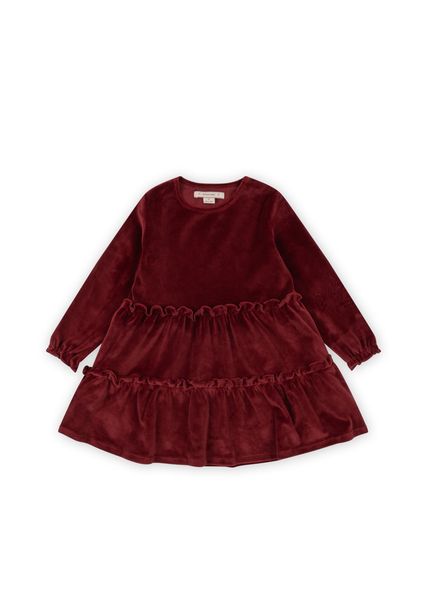 Hovedbilde Konges Sløjd Jingle Kjole til barn - red dahlia