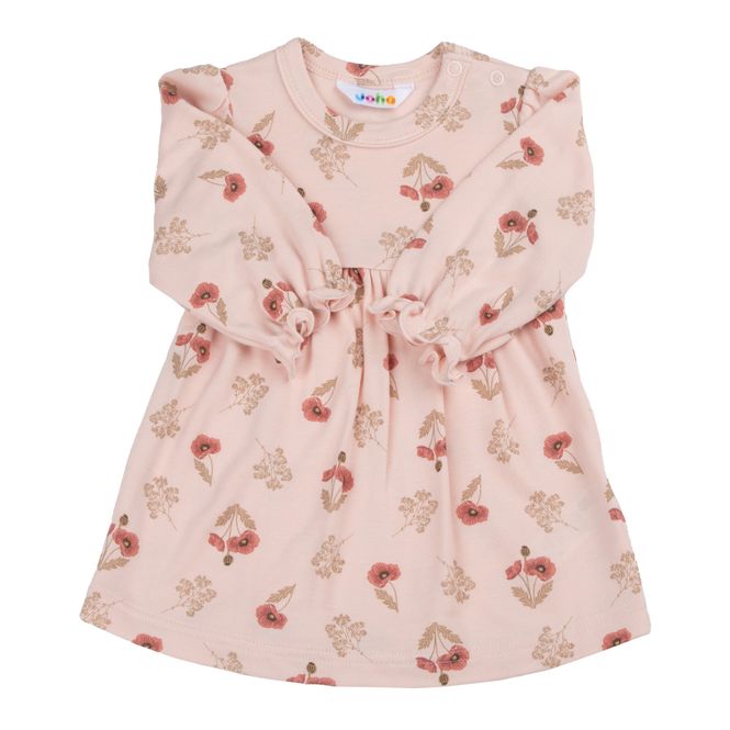 Hovedbilde Joha Poppy kjole i bambus til barn - rosa