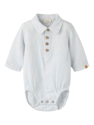Lil'Atelier Jesper body til baby - gray dawn