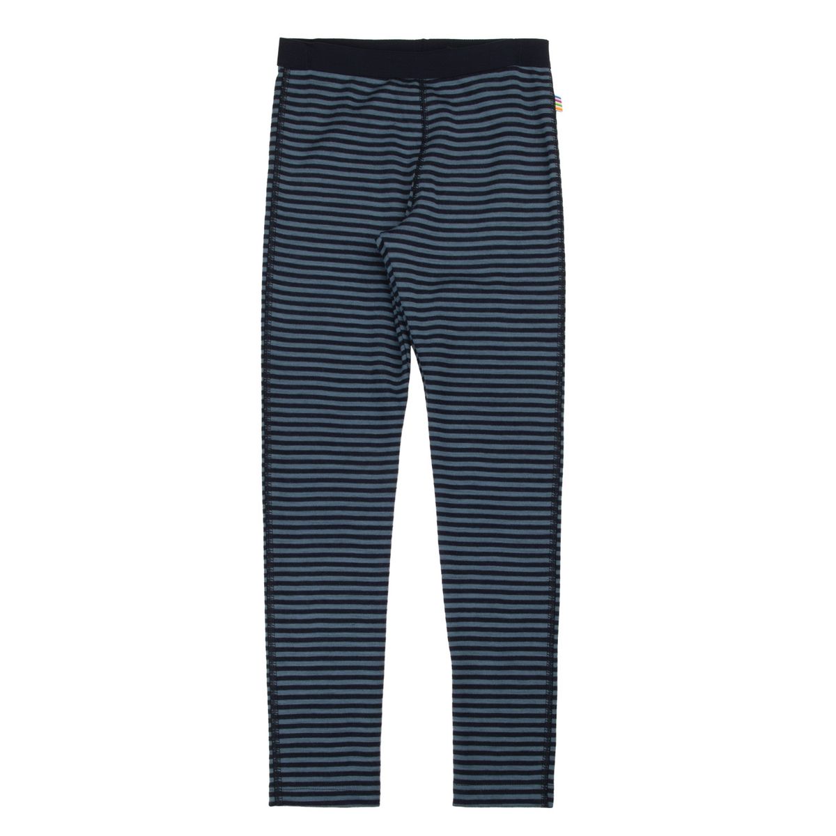 Joha Mini stripe kids ull leggings - navy